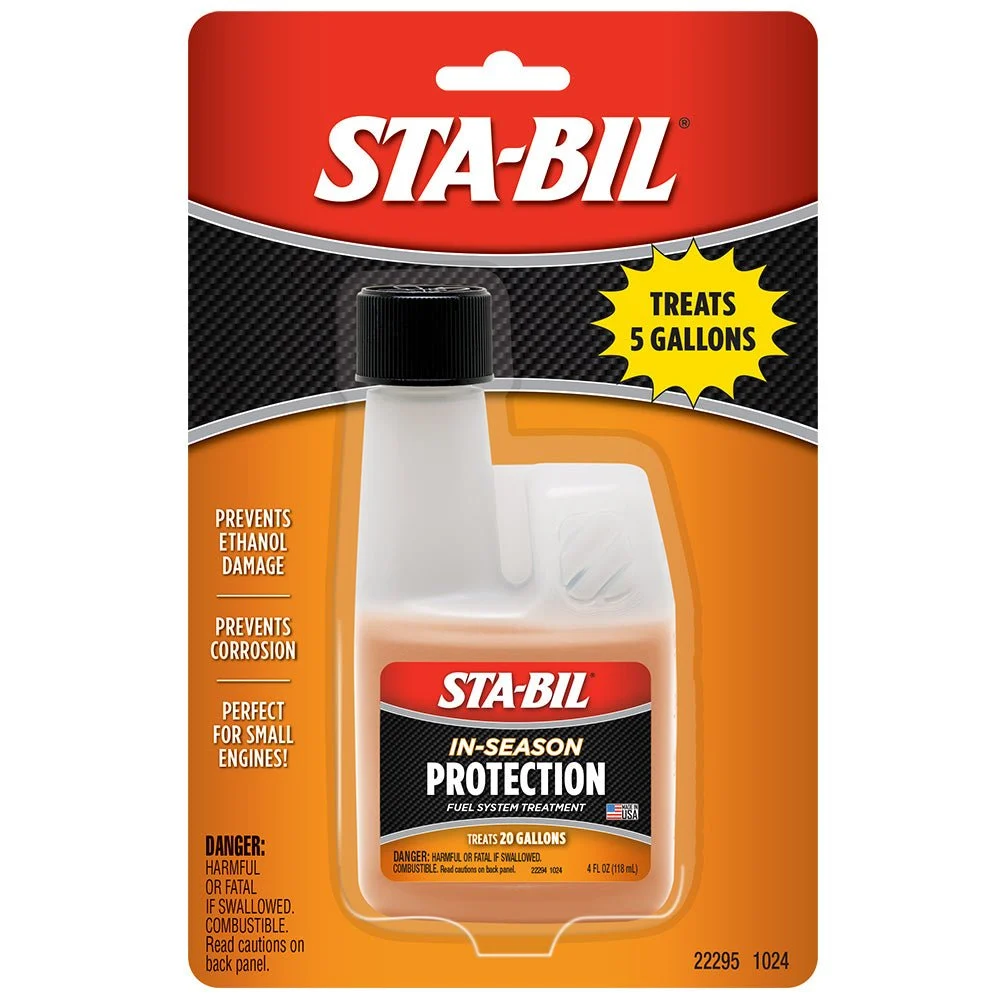 Sta-Bil In-Season Protection - Small Engine - 4oz – Marine HVAC Replacement Part