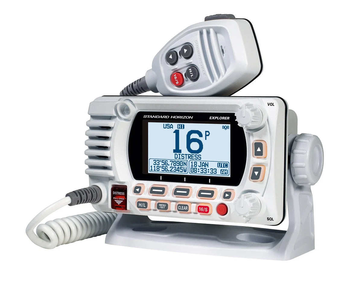 Standard Explorer GX1850GW White GPS 25W VHF NMEA2000