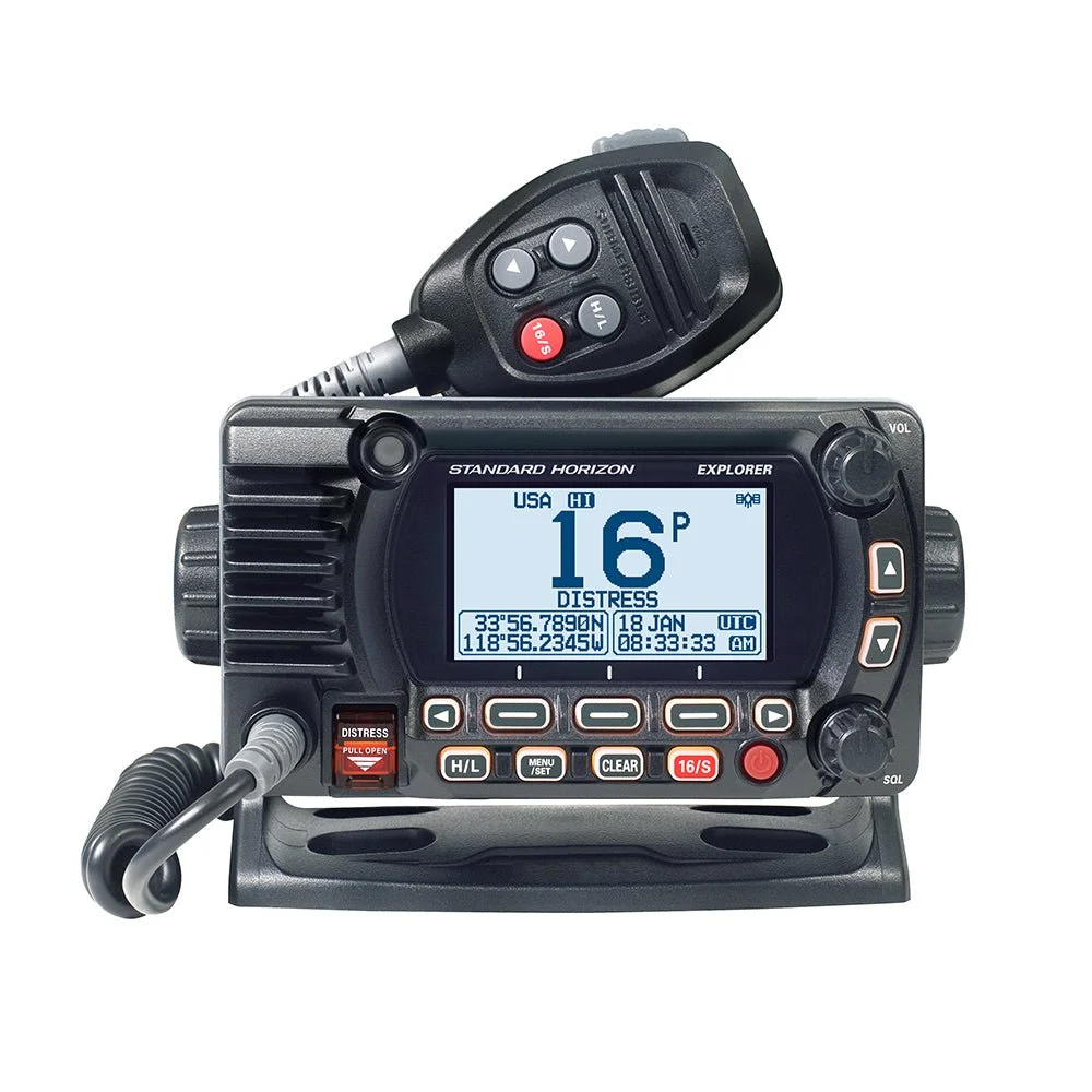 Standard Horizon GX1800G Fixed Mount VHF w/GPS - Black – Marine Boat Replacement Part