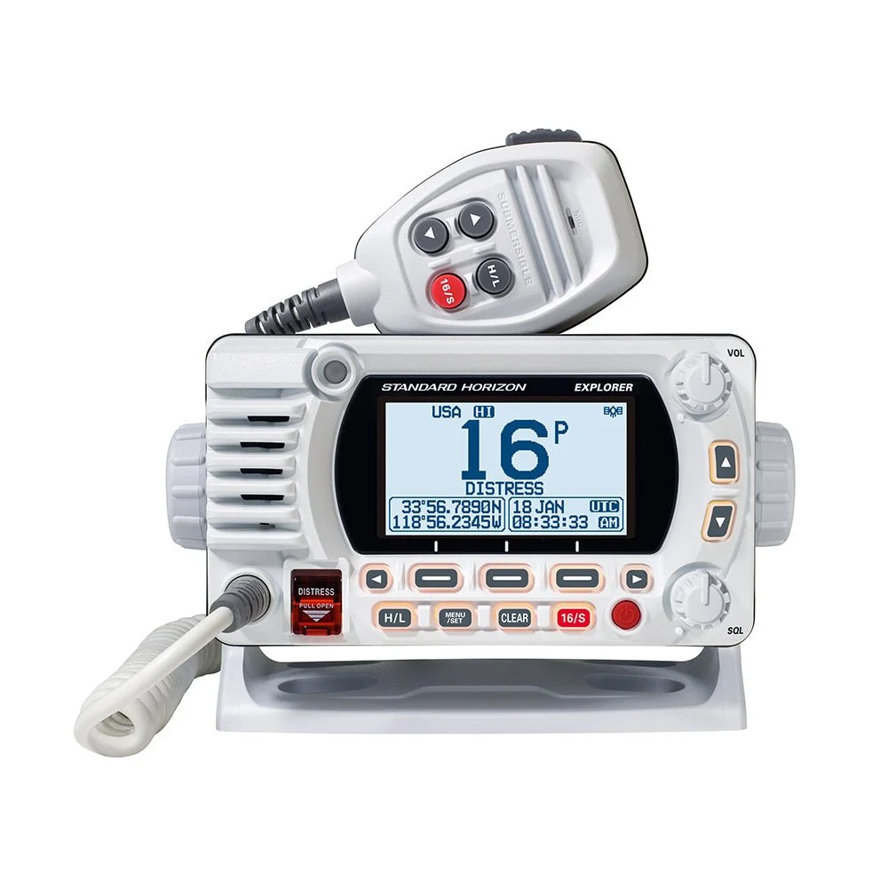 Standard Horizon GX1850 Fixed Mount VHF - NMEA 2000 - White – Marine Boat Replacement Part