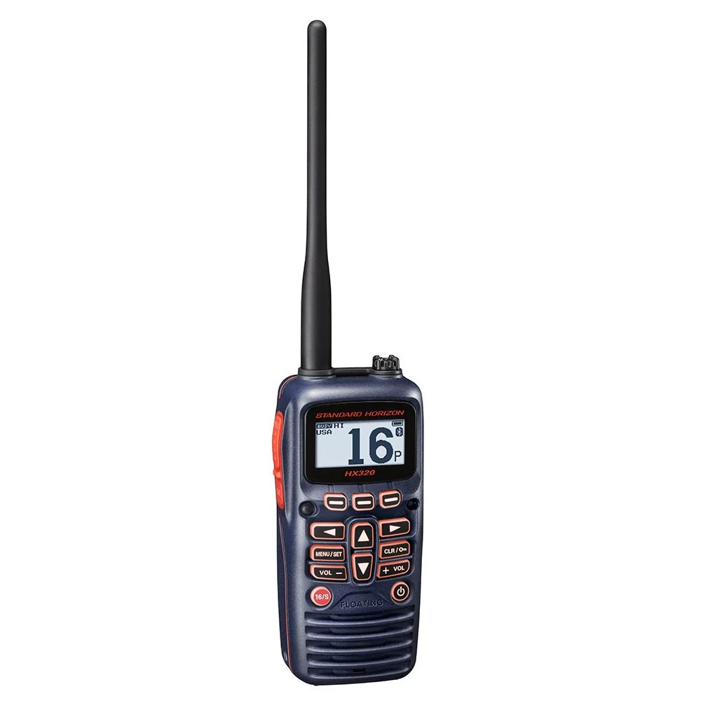 Standard Horizon HX320 Handheld VHF 6W, Bluetooth, USB Charge – Marine Electrical Replacement Part