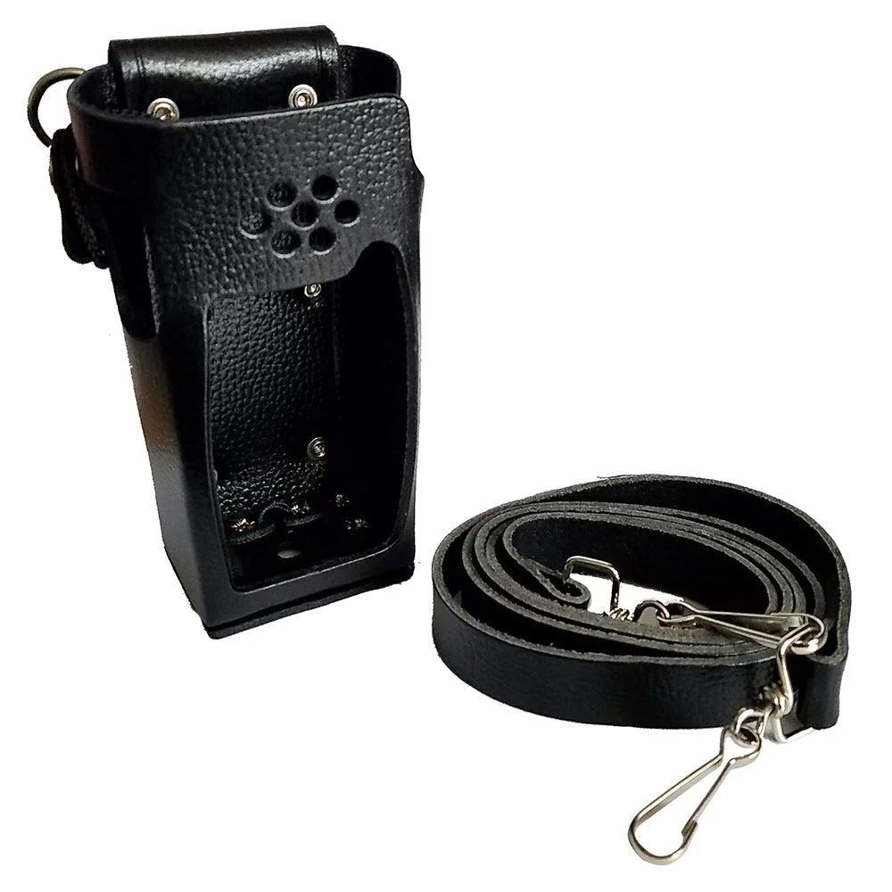 Standard Horizon Leather Case w/Belt Loop & Shoulder Strap – Marine Boat Replacement Part