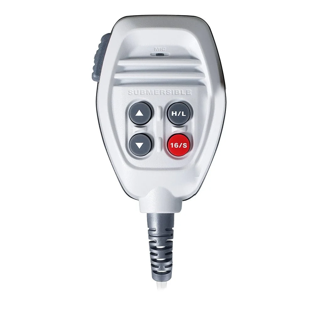 Standard Horizon Microphone f/GX14xx & GX18xx Series - White – Marine Boat Replacement Part