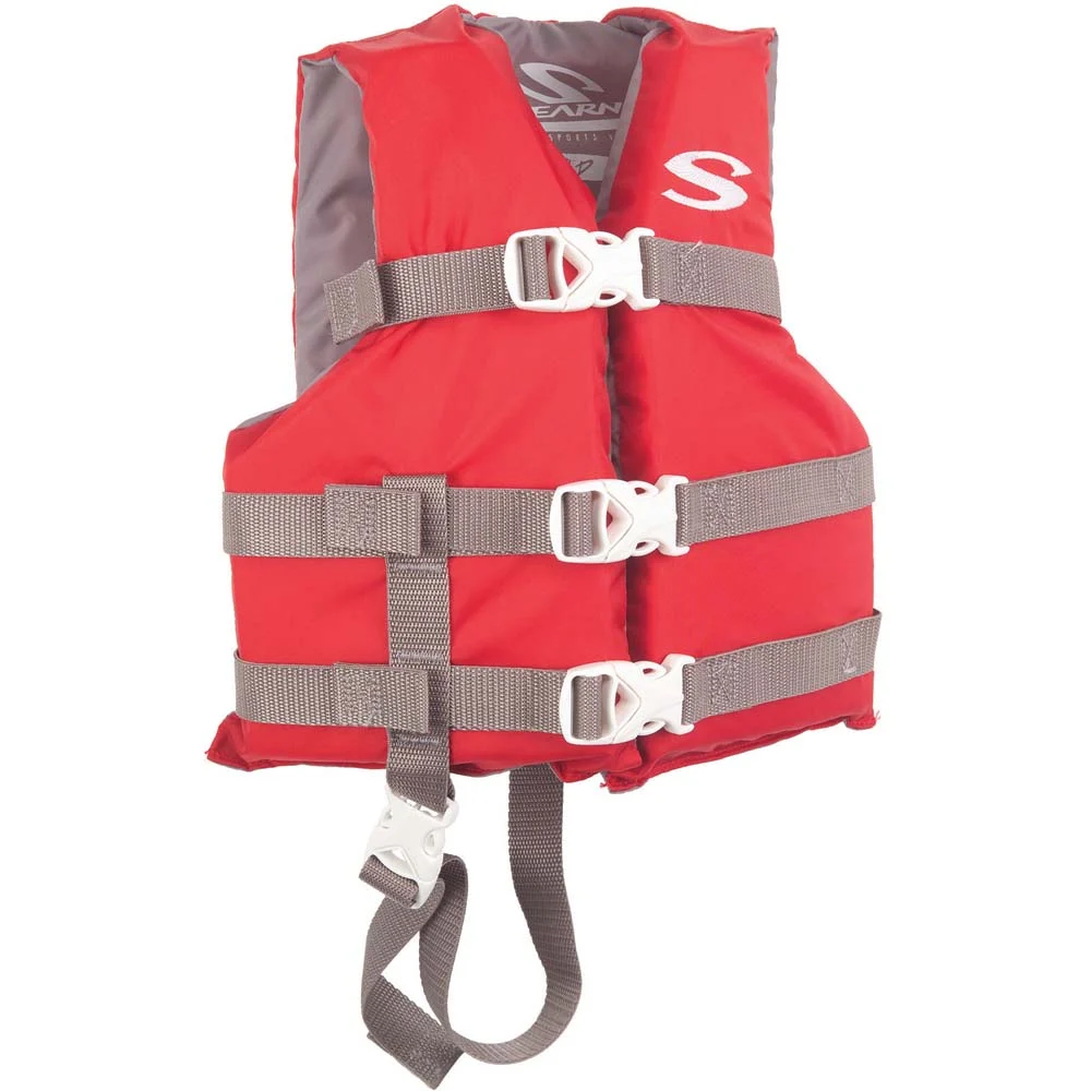 Stearns Classic Series Child Vest Life Jacket - 30-50lbs - Red – Marine Boat Replacement Part