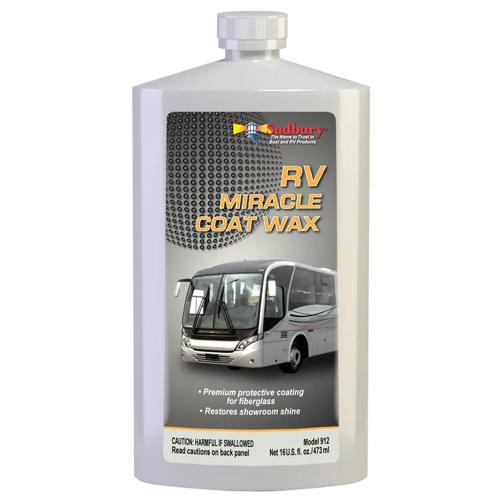 Sudbury RV Miracle Coat Wax - 16oz – Marine Boat Replacement Part