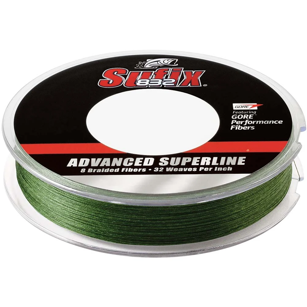 Sufix 832® Advanced Superline® Braid - 15lb - Low-Vis Green - 300 yds – Marine Boat Replacement Part