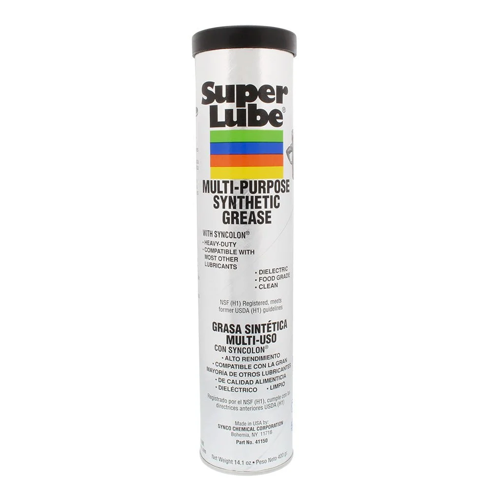 Super Lube Multi-Purpose Synthetic Grease w/Syncolon® - 14.1oz Cartridge – Marine Boat Replacement Part