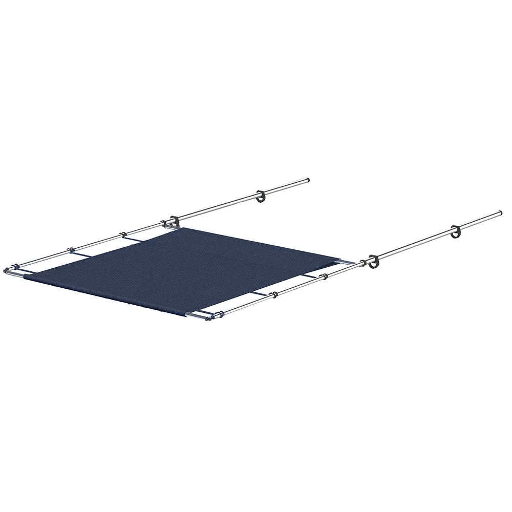 SureShade PTX Power Shade - 51" Wide - Stainless Steel - Navy – Marine Boat Replacement Part