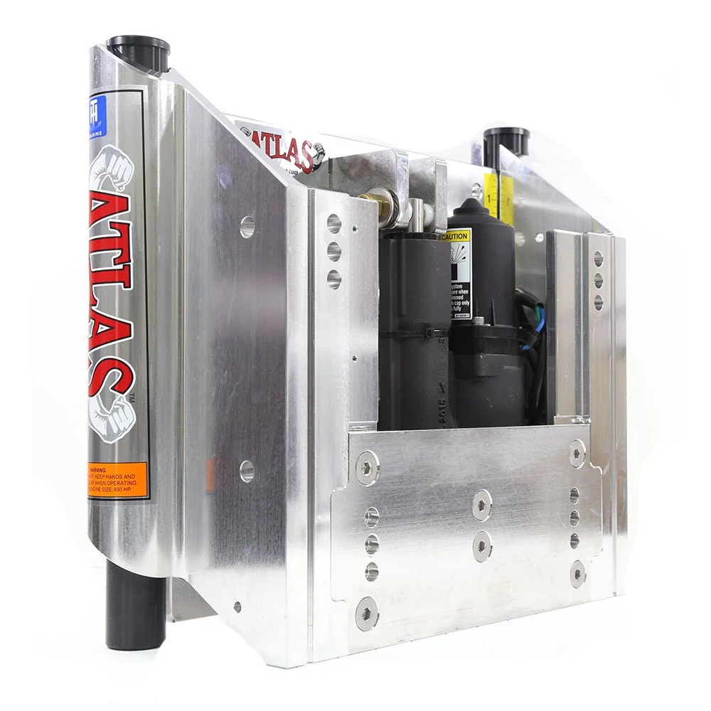 T-H Marine Supplies 400 hp Outboard T-H Marine ATLAS™ 8" Set Back Hydraulic Jack Plate - Heavy Duty