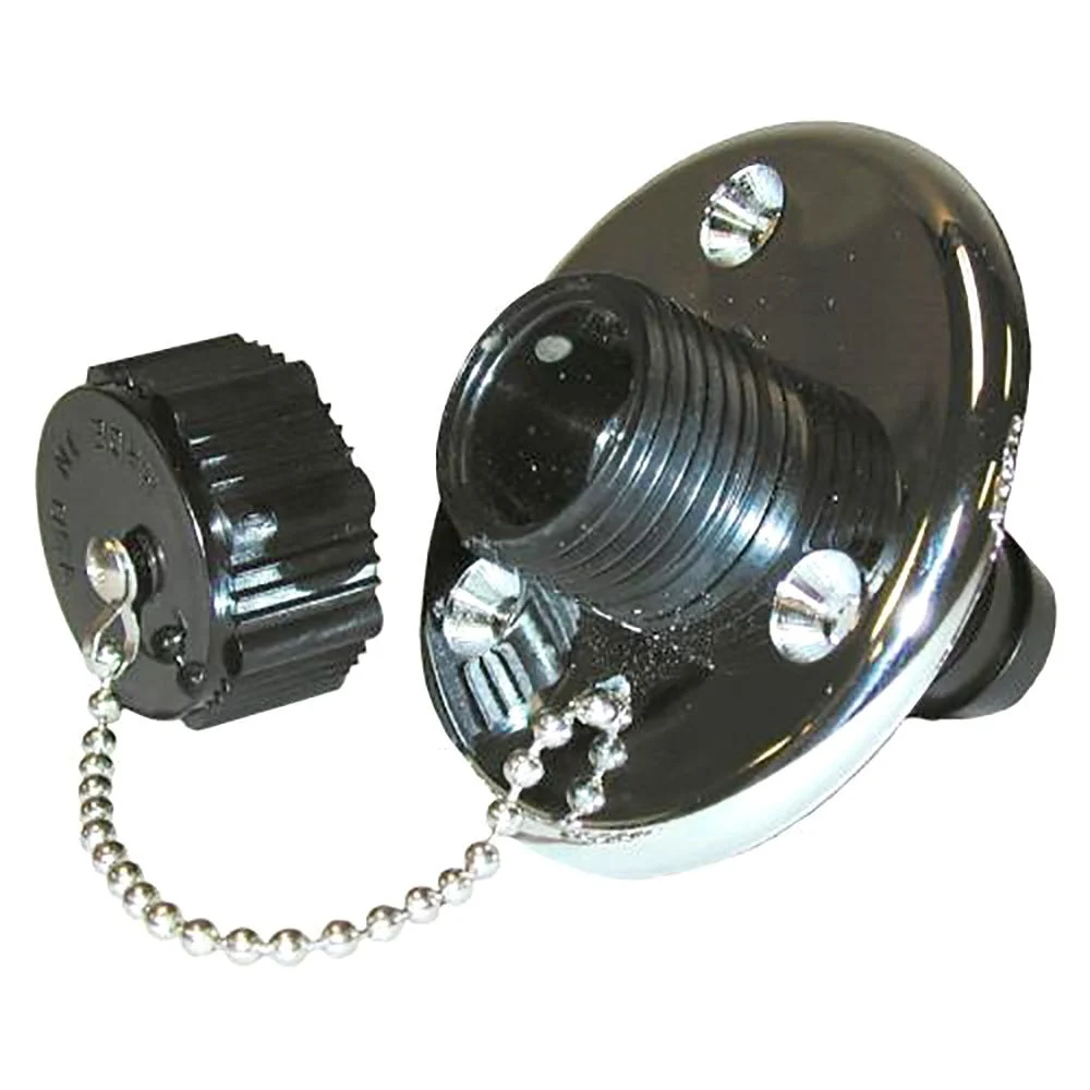 T-H Marine Supplies T-H Marine Washdown Valve w/Chrome Base