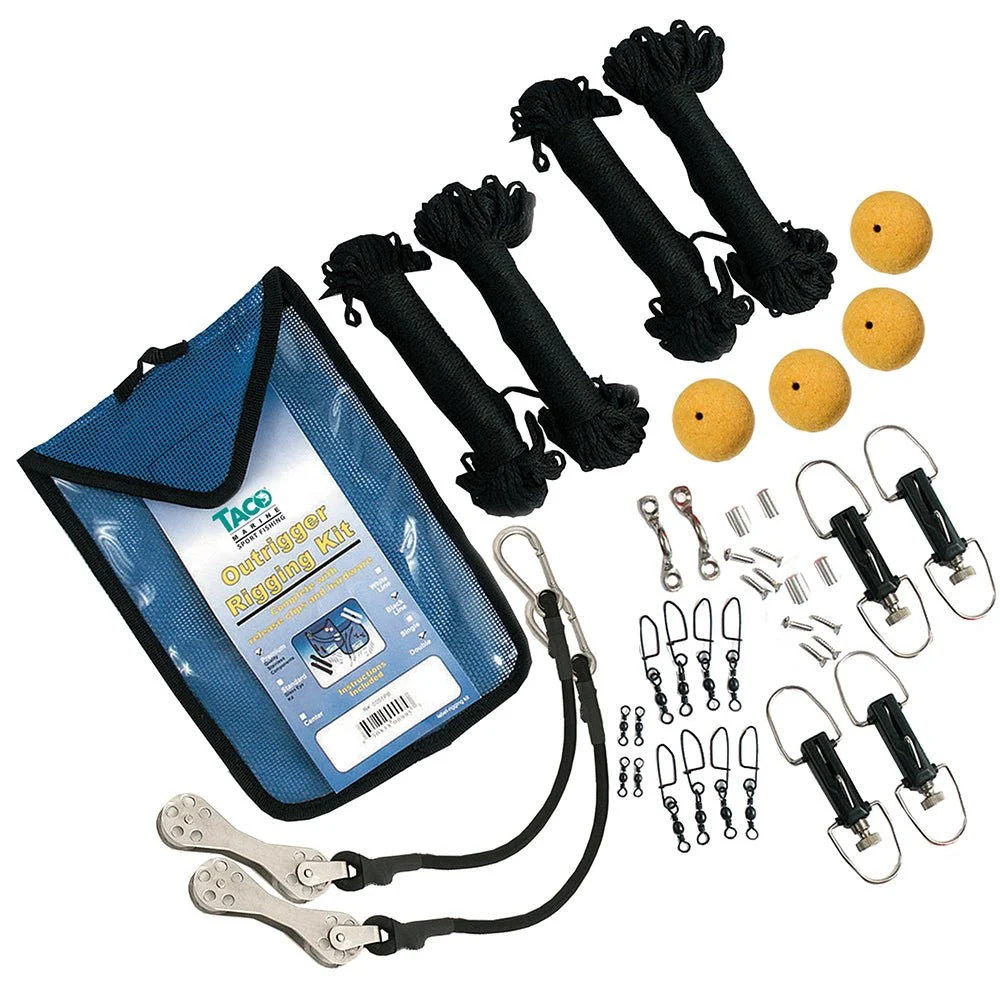 TACO Marine TACO Premium Double Rigging Kit f/2-Rigs on 2-Poles