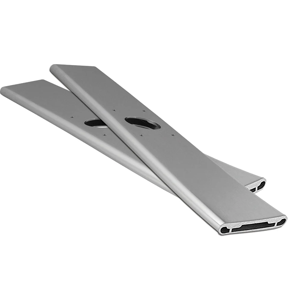 TACO Marine TACO T-Top Extrusion Plate Pre-Drilled for Grand Slams - 20" - Pair