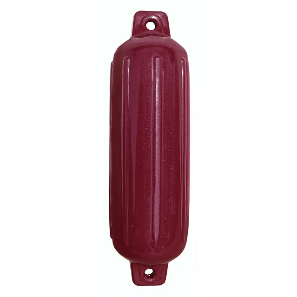 Taylor Made Storm Gard™ 5.5" x 20" Inflatable Vinyl Fender - Burgundy – Marine Boat Replacement Part