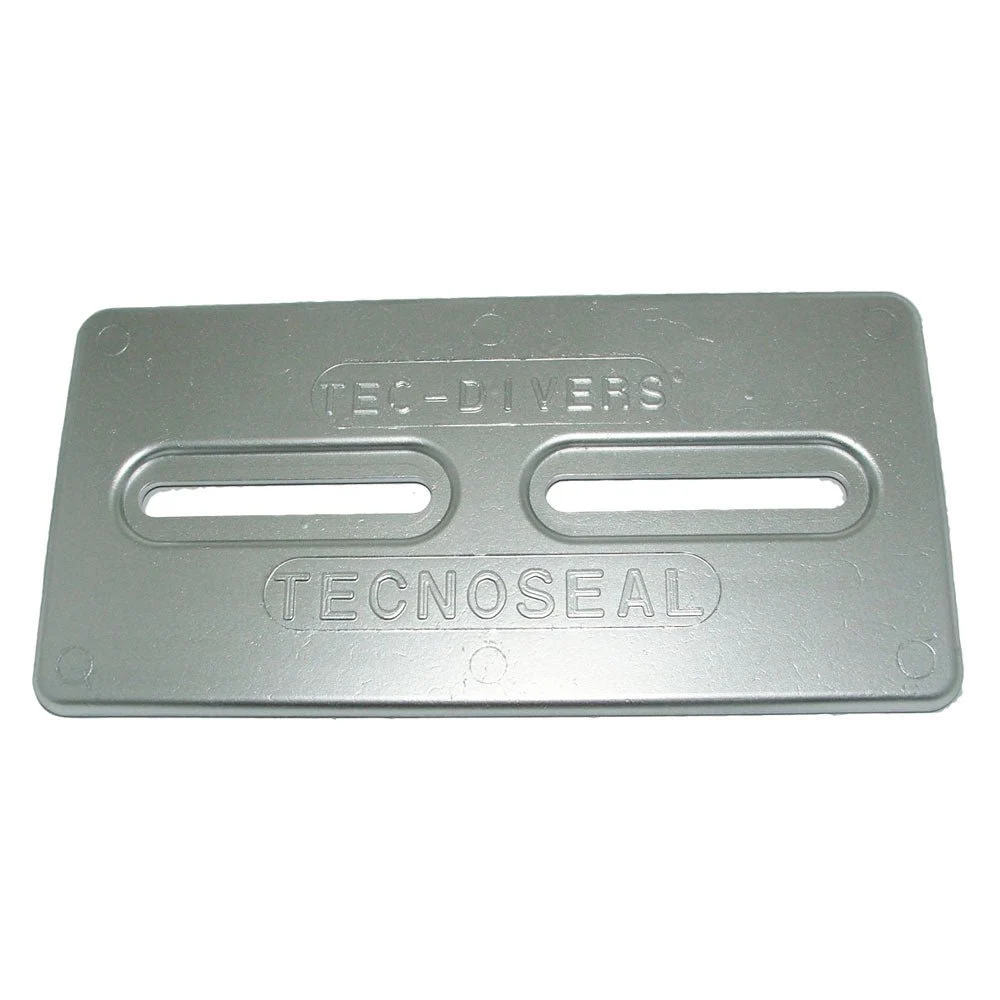 Tecnoseal Aluminum Plate Anode - 12" x 6" x 1/2" – Marine Boat Replacement Part
