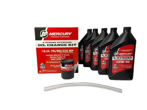 OEM Mercury 75/90/115 4-Stroke Oil Change Kit SAE 10W-30 8M0107510
