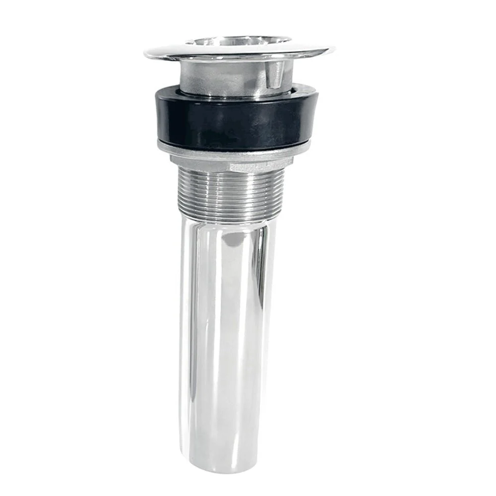 Tigress 9" 0-Degree Rod Holder - Screwless - Stainless Steel – Marine Boat Replacement Part