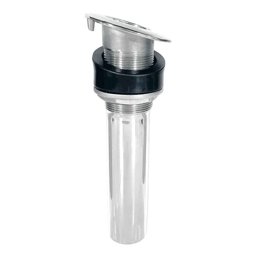 Tigress 9" 15-Degree Rod Holder - Screwless - Stainless Steel – Marine Boat Replacement Part