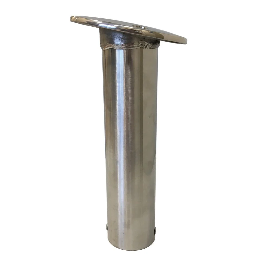 Tigress Economy Stainless Steel Gunnel Mount Rod Holder- 15° – Marine Boat Replacement Part