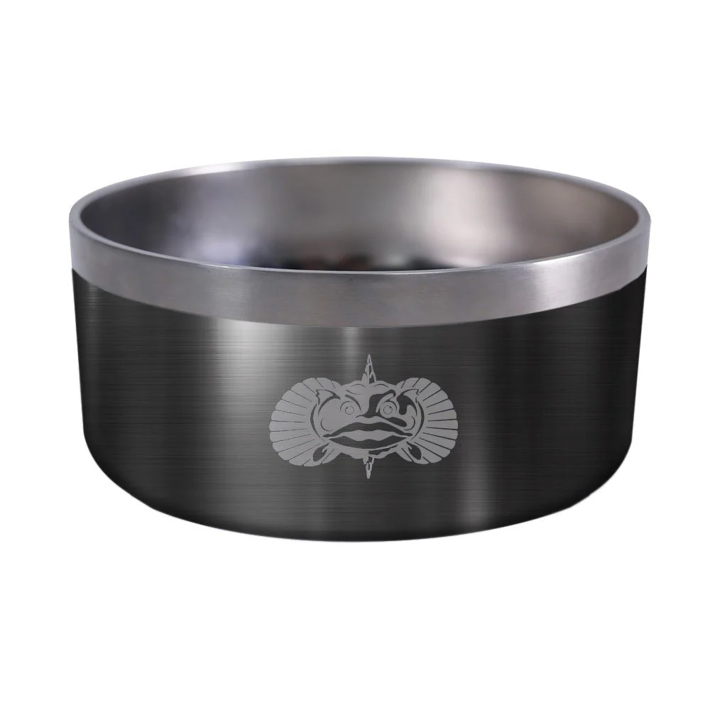 Toadfish Non-Tipping Dog Bowl - Graphite – Marine Boat Replacement Part