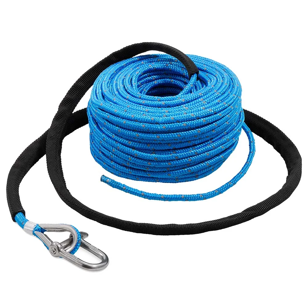 TRAC Outdoors Anchor Rope - 3/16" x 100' w/SS Shackle – Marine Boat Replacement Part