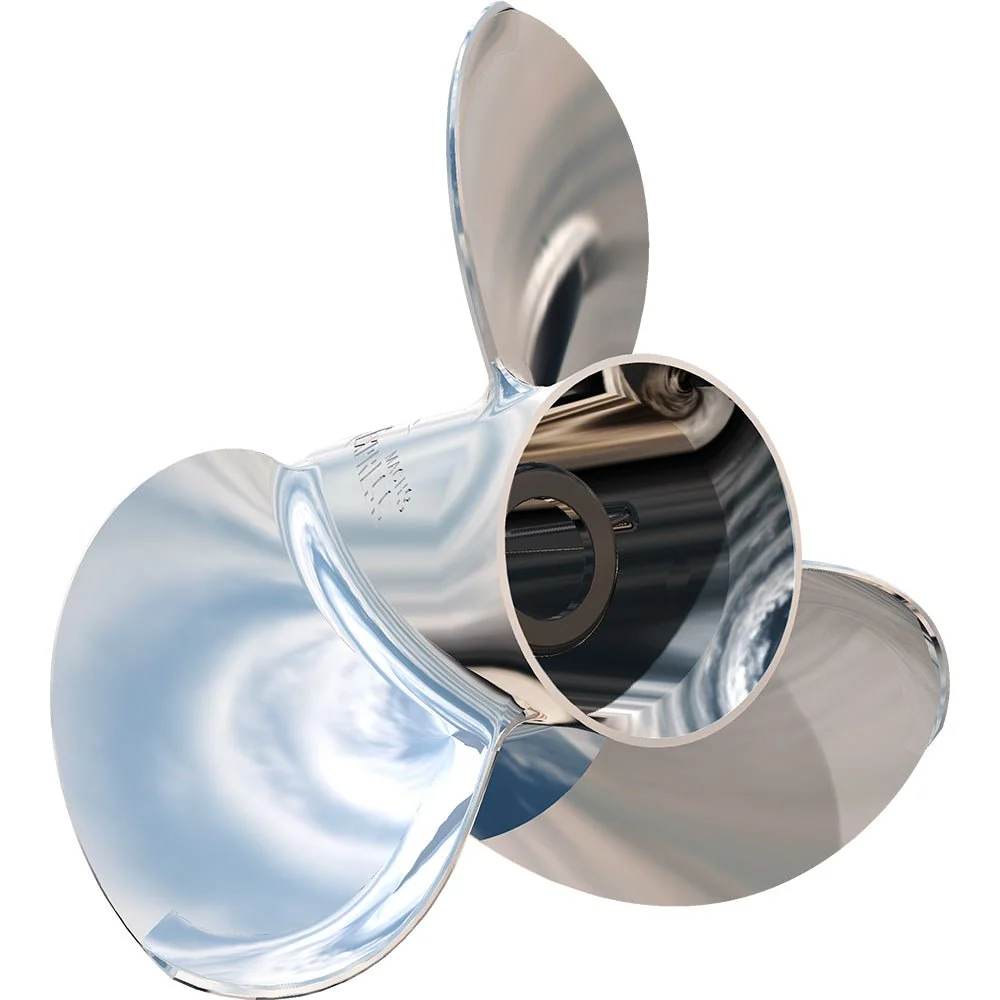 Turning Point Propellers 6-75hp Outboard Turning Point Express® Mach3™ - Right Hand - Stainless Steel Propeller - E1-1014 - 3-Blade - 10