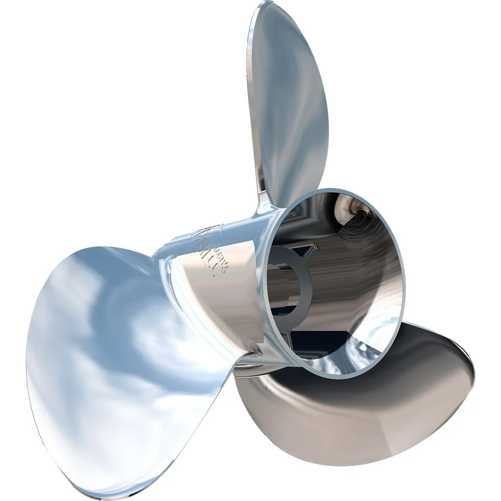 Turning Point Propellers 6-75hp Outboard Turning Point Express® Mach3™ - Right Hand - Stainless Steel Propeller - EX1-1013 - 3-Blade - 1