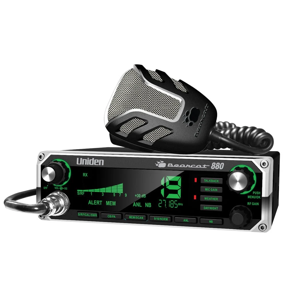 Uniden Bearcat 880 CB Radio w/7 Color Display Backlighting – Marine Electrical Replacement Part