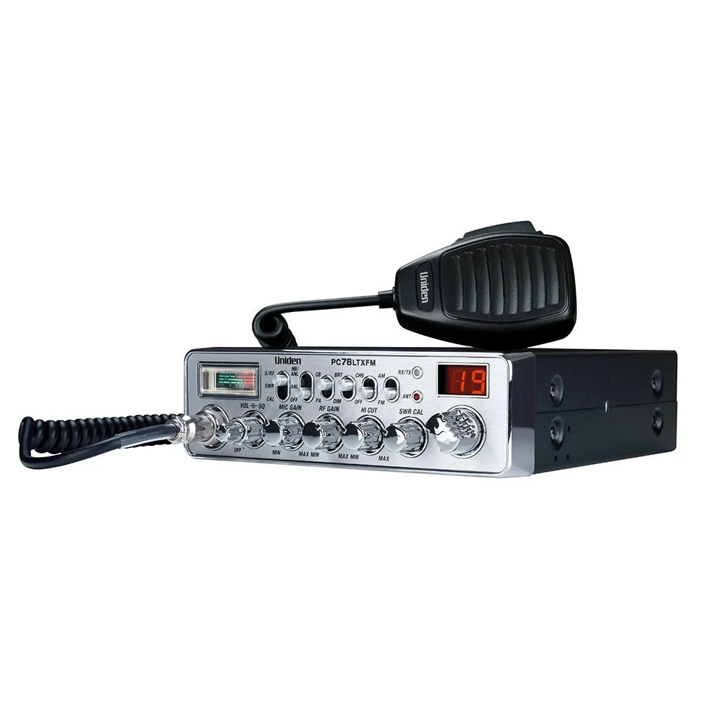 Uniden PC78LTXFM CB Radio w/AM/FM – Marine Electrical Replacement Part