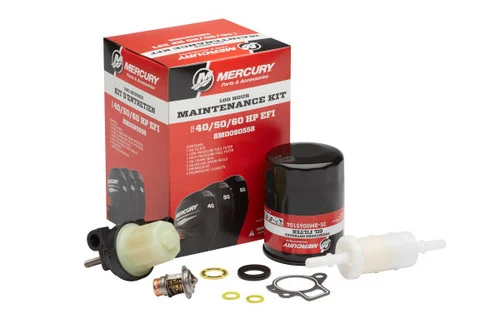 Mercury 100 Hour Maintenance Kit 40/50/60 HP FourStroke EFI 8M0090558