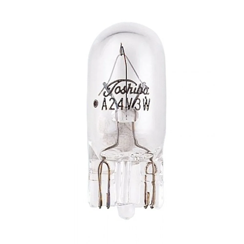 VDO Type D - White Wedge Based Peanut Bulb - 12V - 4 Pack