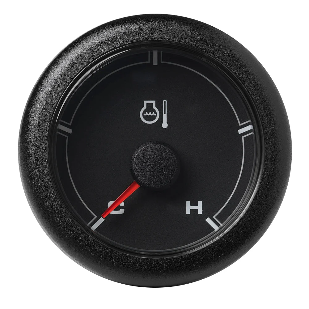 Veratron 52MM (2-1/16") OceanLink Coolant Temperature Gauge (250°F) - Black Dial & Bezel – Marine Boat Replacement Part
