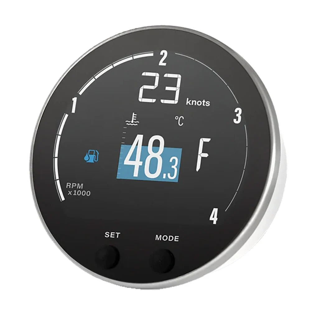 Veratron 85mm (3-3/8") VMH-35D Diesel Multifunction Gauge – Marine Boat Replacement Part
