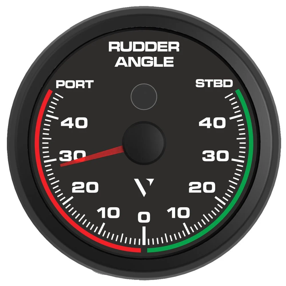 Veratron Professional 85MM (3-3/8") Rudder Angle Indicator f/NMEA 0183 – Marine Boat Replacement Part