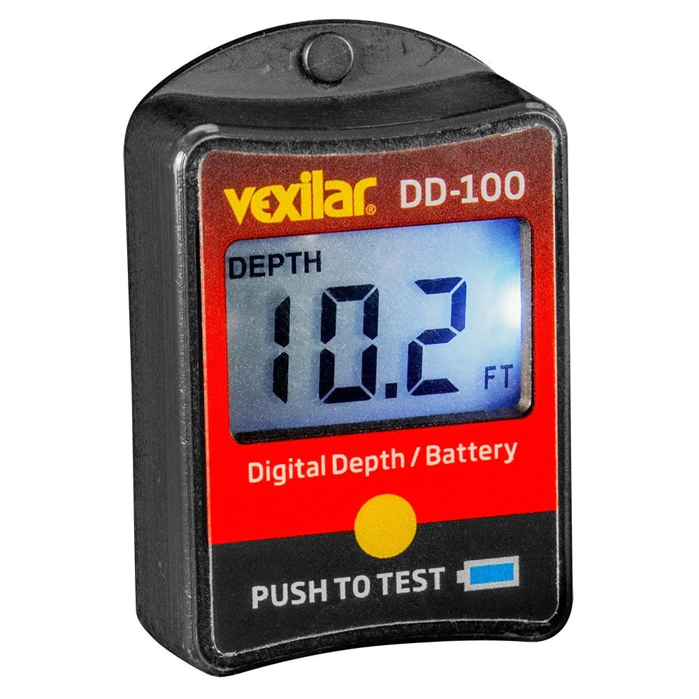 Vexilar Digital Depth & Battery Gauge – Marine Boat Replacement Part