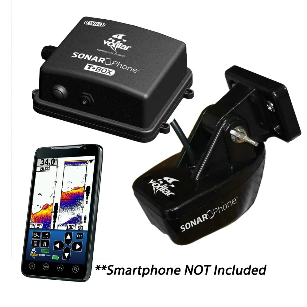 Vexilar SP200 SonarPhone T-Box Permanent Installation Pack – Marine Boat Replacement Part