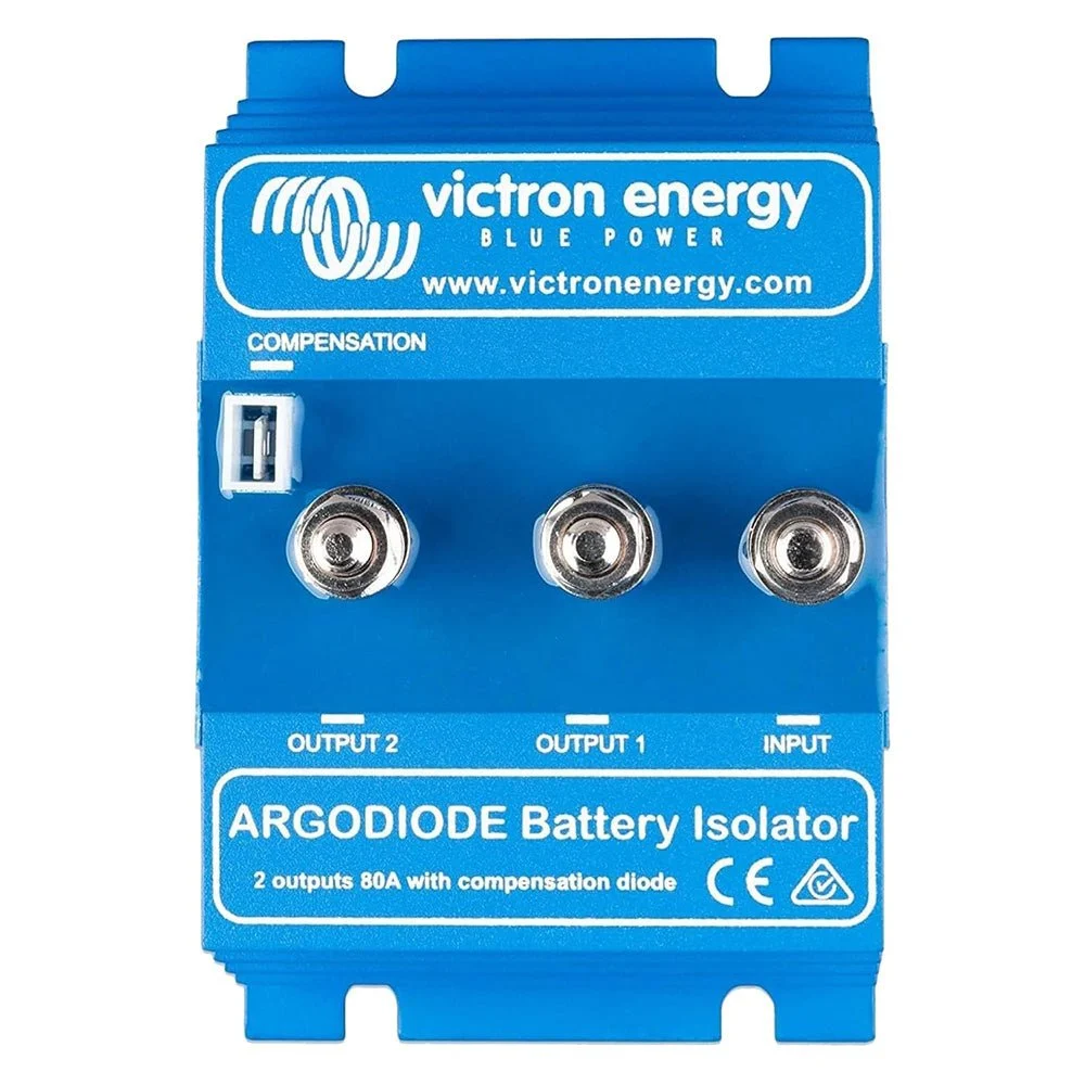 Victron Energy Argodiode Battery Isolator 80-2AC - 2 Batteries - 80A – Marine Boat Replacement Part