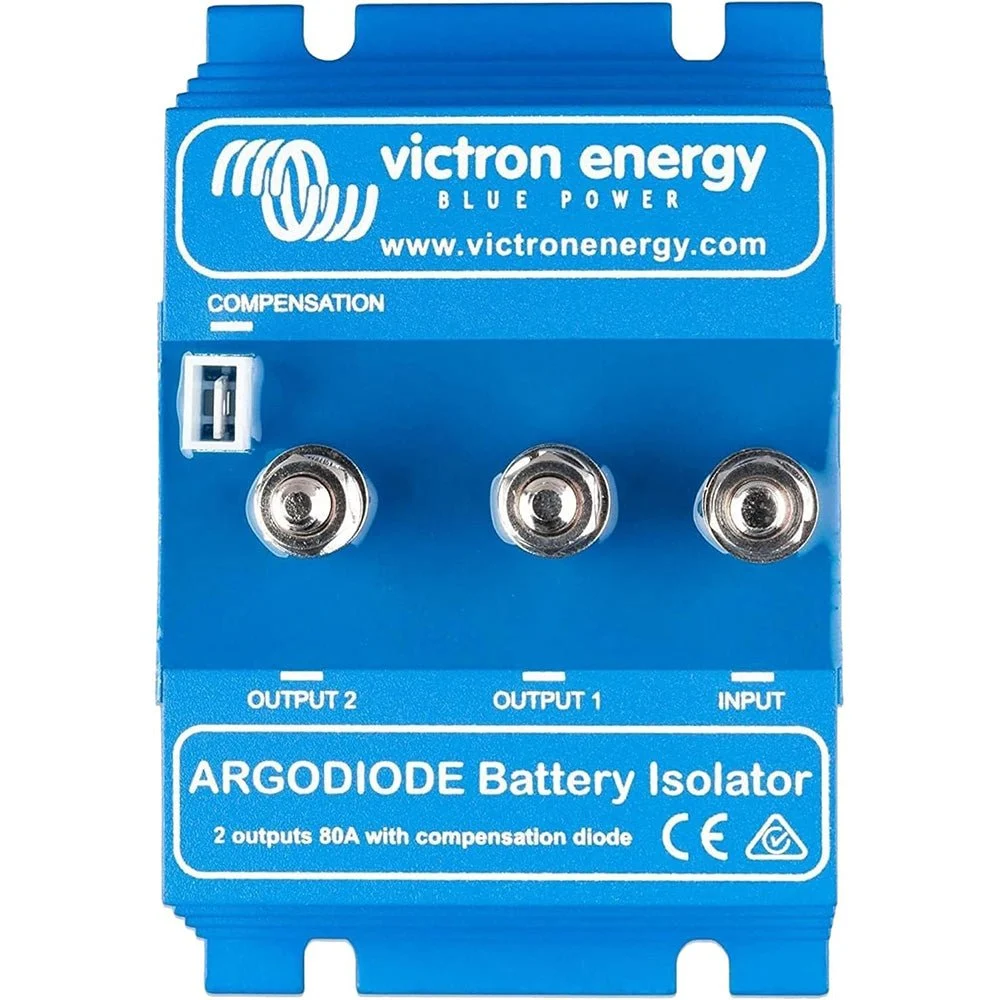 Victron Energy Argodiode Battery Isolator 80-2SC - 2 Batteries - 80A – Marine Boat Replacement Part