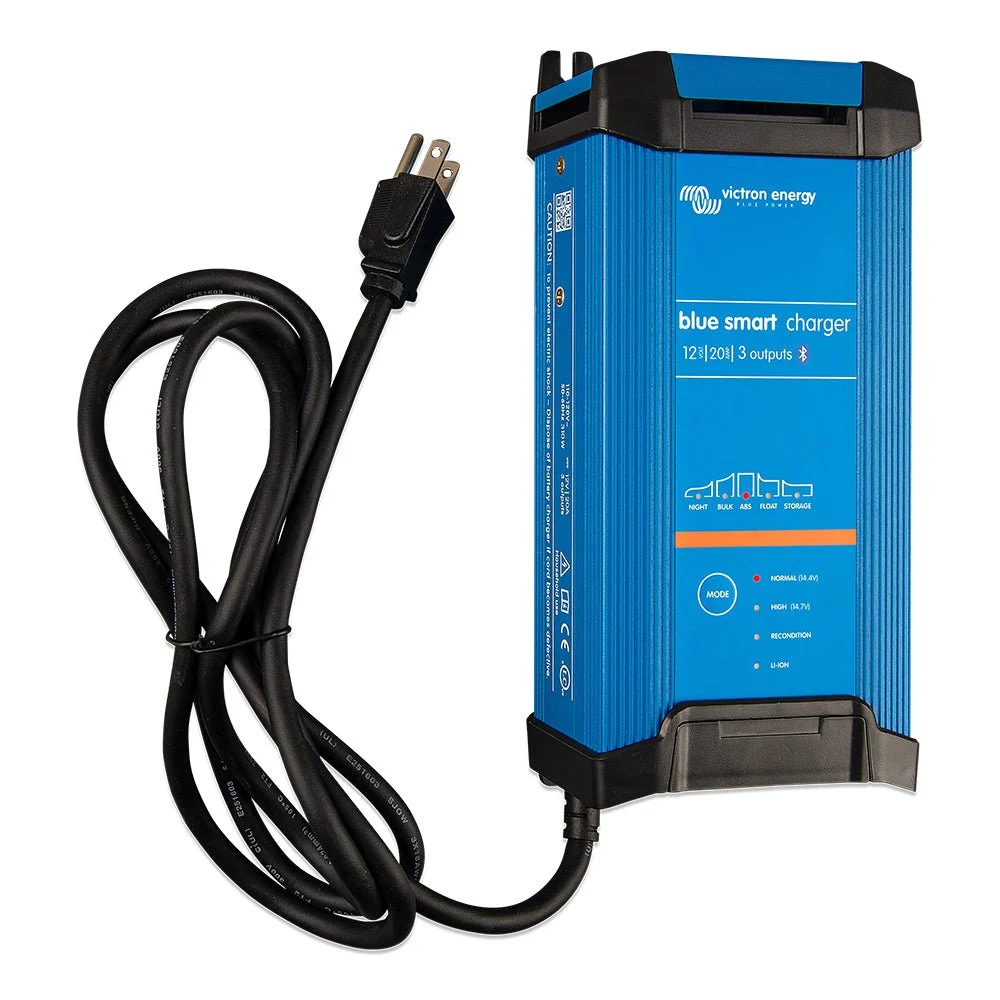 Victron Energy Blue Smart IP22 12VDC 20A 1 Bank 120V Charger - Dry Mount – Marine Electrical Replacement Part