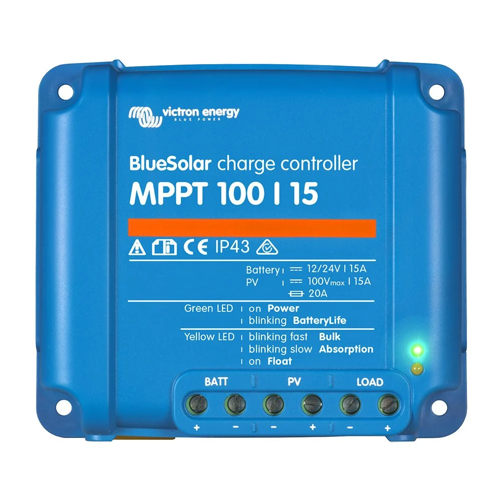 Victron Energy BlueSolar MPPT Charge Controller - 100V - 15AMP - UL Approved – Marine Boat Replacement Part