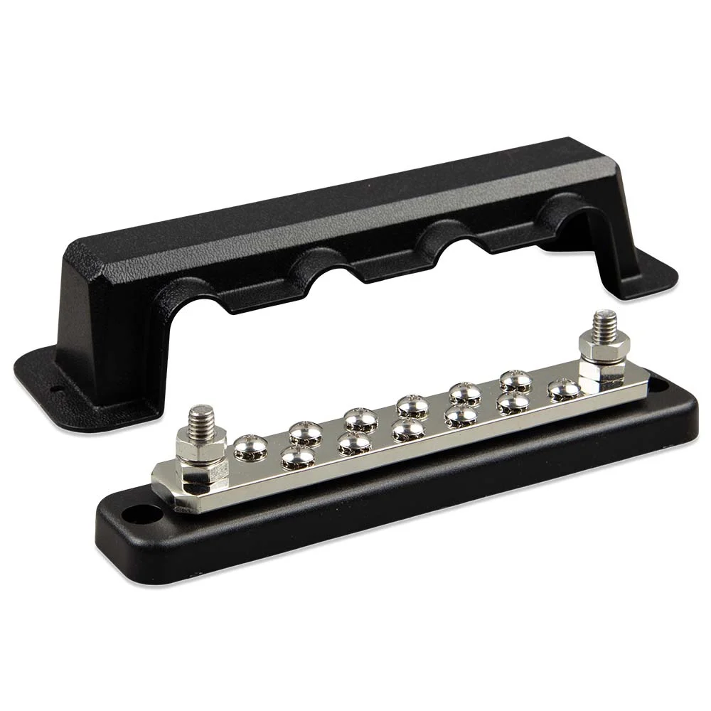 Victron Energy Busbar 250A 2P w/12 Screws & Cover – Marine Electrical Replacement Part