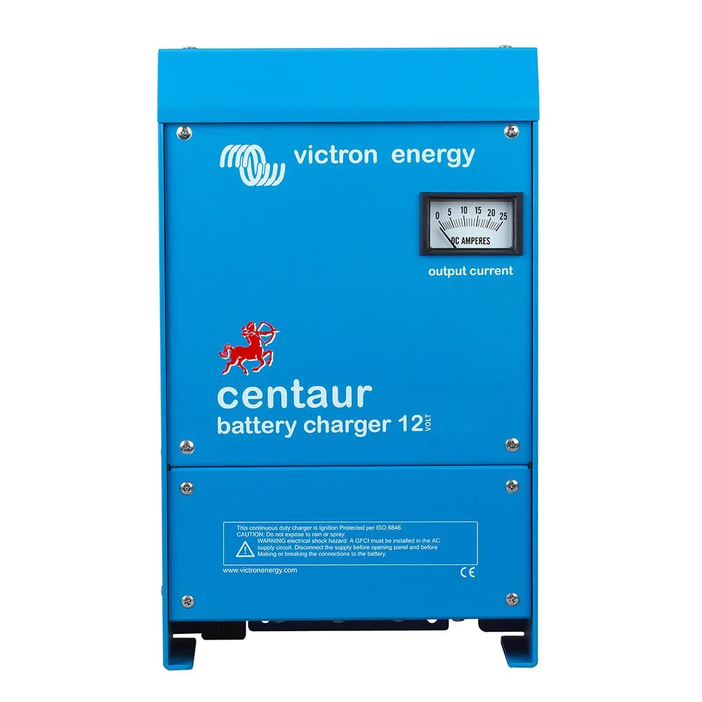 Victron Energy Centaur Charger - 12 VDC - 100AMP - 3-Bank - 120-240 VAC – Marine Electrical Replacement Part