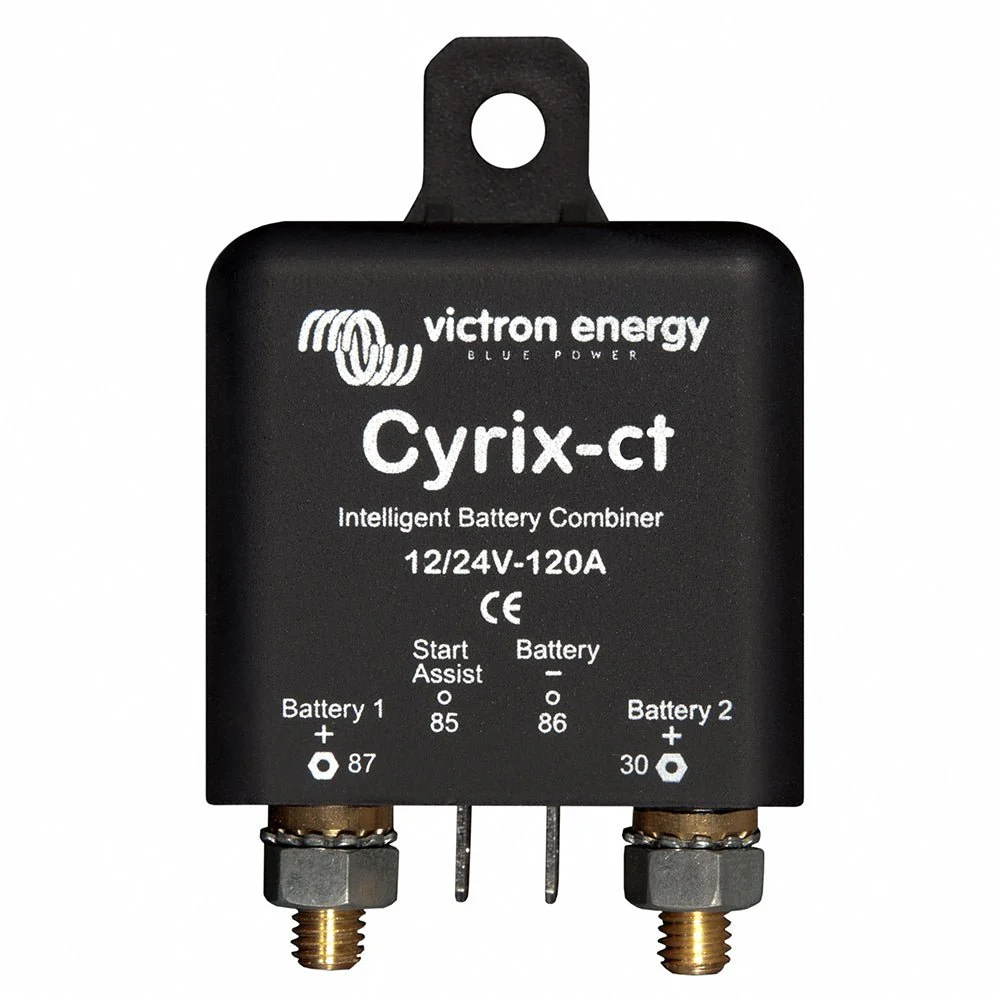Victron Energy CYRIX-CT 12/24V-120A Intelligent Battery Combiner – Marine Boat Replacement Part