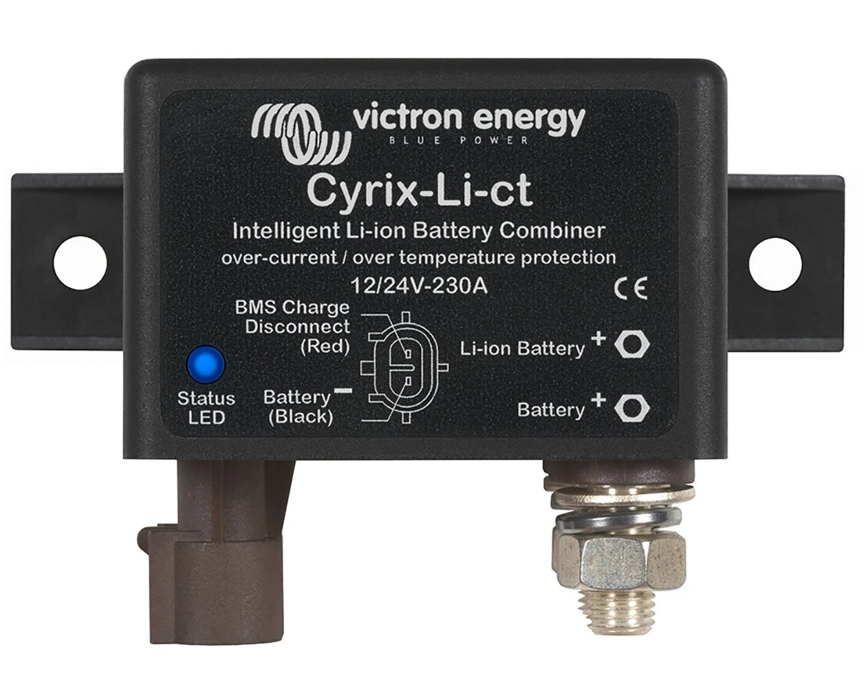 Victron Energy Cyrix-Li-ct 12/24V-230A Intelligent Li-Ion Battery Combiner – Marine Boat Replacement Part