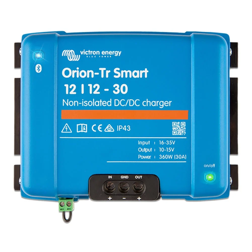 Victron Energy Orion-TR Smart 12/12-30 30A (360W) Non-Isolated DC-DC Charger or Power Supply – Marine Boat Replacement Part