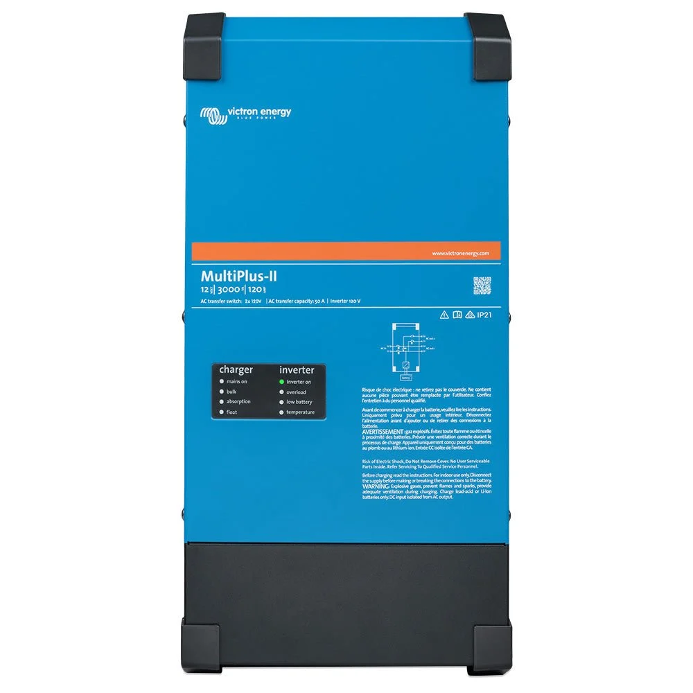 Victron Energy MultiPlus-II 12/3000 - 120-50 - 2x 120V UL Approved – Marine HVAC Replacement Part