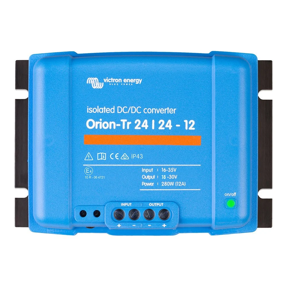 Victron Energy Orion-TR DC-DC Converter - 24 VDC to 24 VDC - 280W - 12AMP Isolated – Marine Electrical Replacement Part