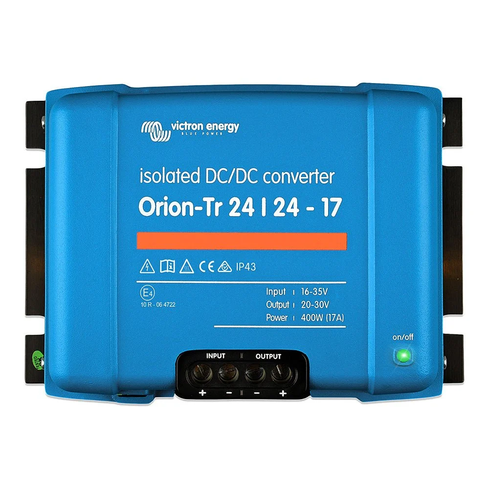 Victron Energy Orion-TR Isolated DC-DC Converter - 24 VDC to 24 VDC - 400W - 17AMP – Marine Electrical Replacement Part