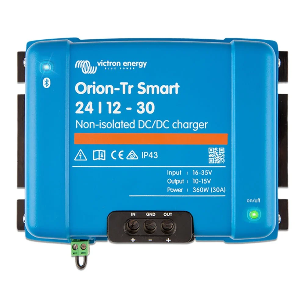 Victron Energy Orion-TR Smart 24/12-30 30A (360W) Non-Isolated DC-DC Charger or Power Supply – Marine Boat Replacement Part
