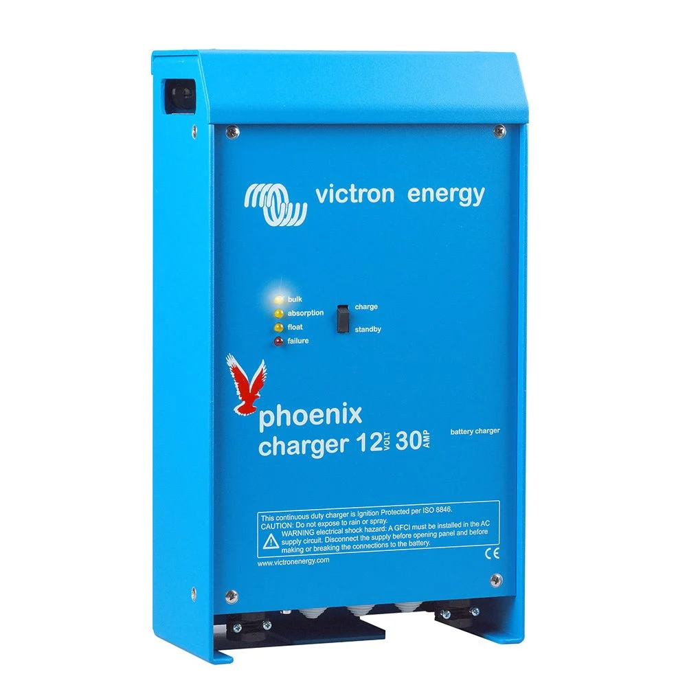 Victron Energy Phoenix Charger - 12V - 30A (2+1) - 120-240VAC – Marine Boat Replacement Part