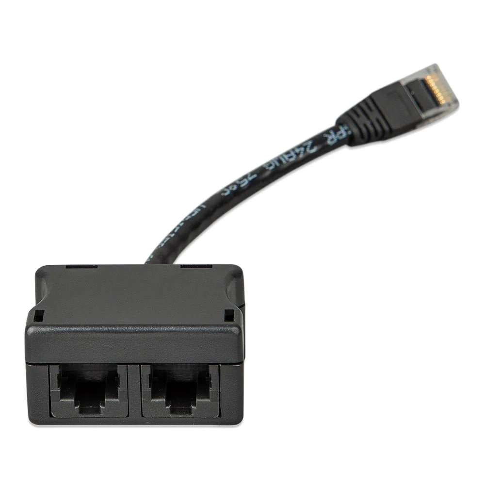 Victron Energy RJ45 UTP Splitter 1X Male - 2X Female - 15cm Cable – Marine Electrical Replacement Part